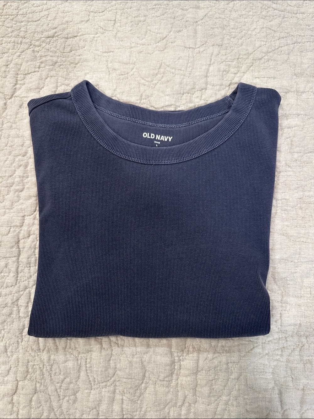 Old Navy Ribbed Crewneck Tee